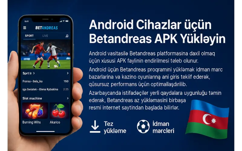 Android Cihazları üçün Betandreas APK Yükləyin